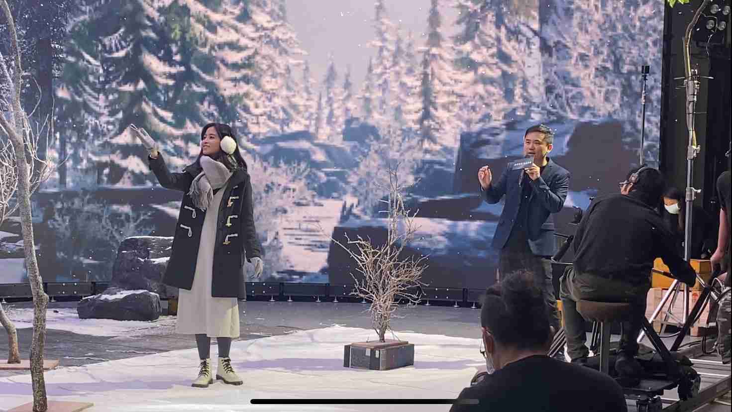 PA直营以ALED先进显屏技术，，与金马奖视觉特效团队“再现影像”携手合作打造LED虚拟摄影棚，，提供沉浸式表演体验，，，并精简拍摄成本与时间