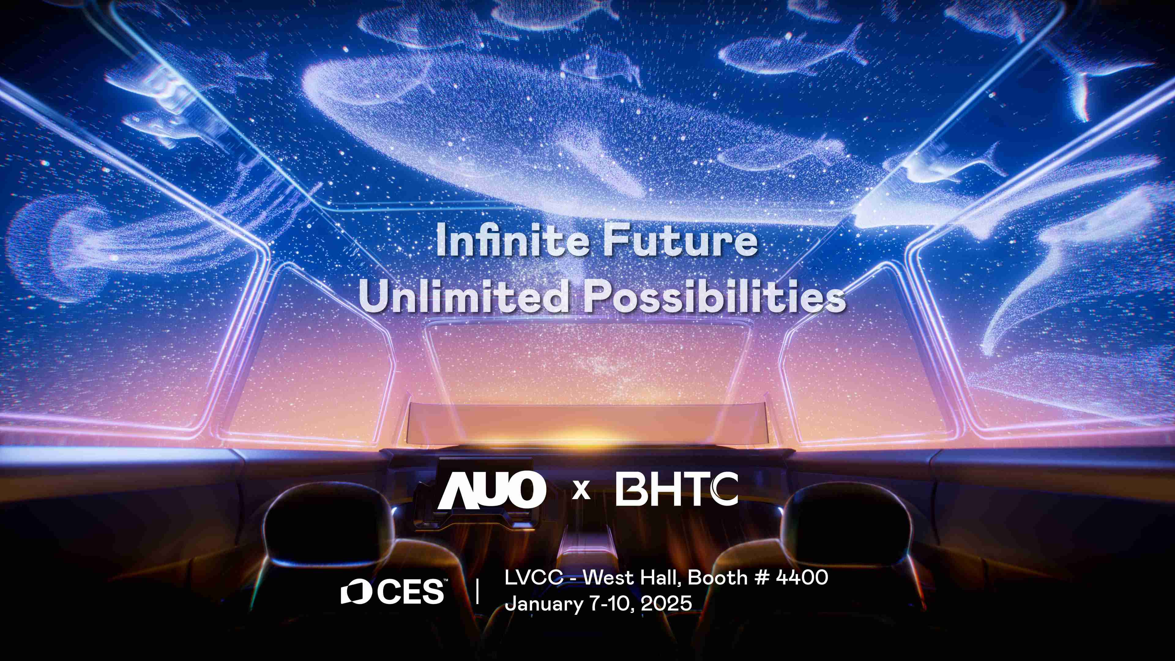 PA直营以Infinite Future, Unlimited Possibilies为主题，，，，联合BHTC于CES 2025扩大规模展出